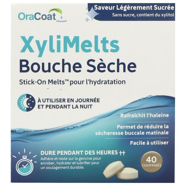 XYLIMELTS SANS MENTHE - COMPRIME ADHESIF BOITE 40