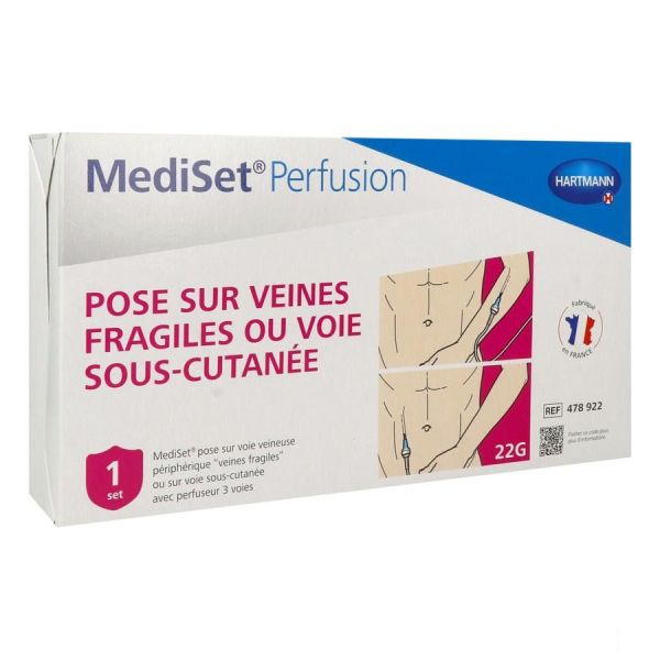 Mediset Perfusion Pose Sur Veines Fragiles Ou Voie Sous-Cutanee 1