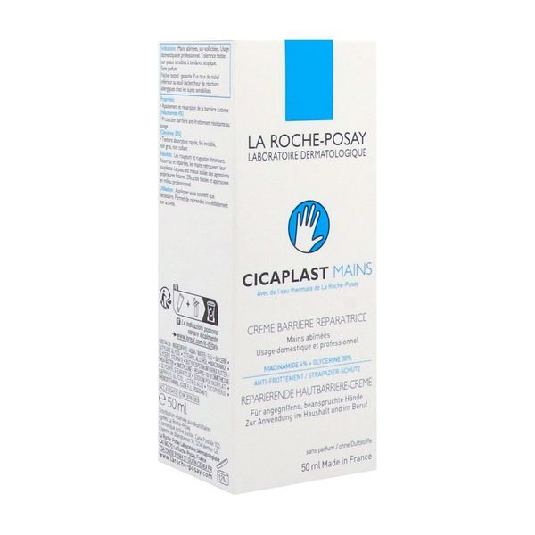 Cicaplast Crème mains barrière réparatrice 50ml