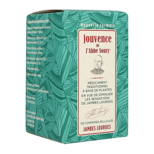 JOUVENCE DE L'ABBE SOURY Comprimé pelliculé, boîte 120