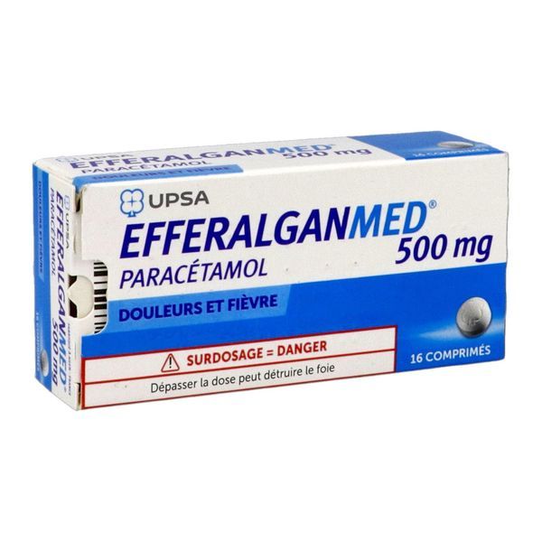 EFFERALGANMED Comprimé 500 mg, boîte 16