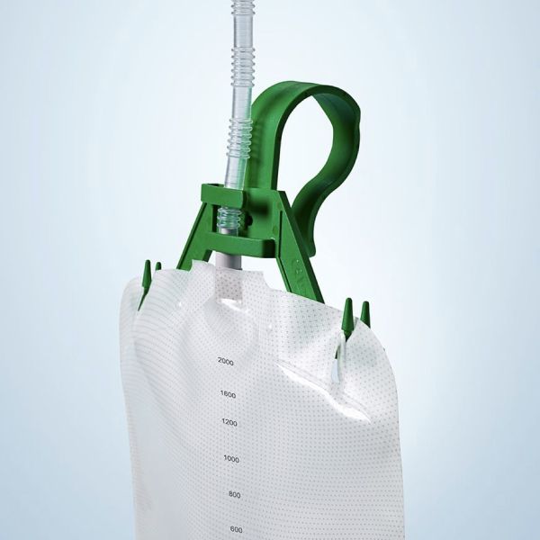 CONVEEN PORTE - POCHE Porte-poche de recueil urinaire de lit en plastique, unité