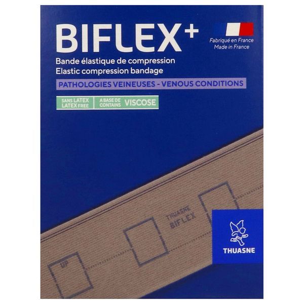 BIFLEX PLUS N° 17 FORTE Bande de contention étalonnée, force 3, 101 cN/cm à 160 cN/cm, chair, 3 m x 10 cm, unité