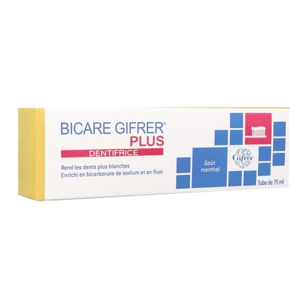 Gifrer bicare dentifrice 75ml