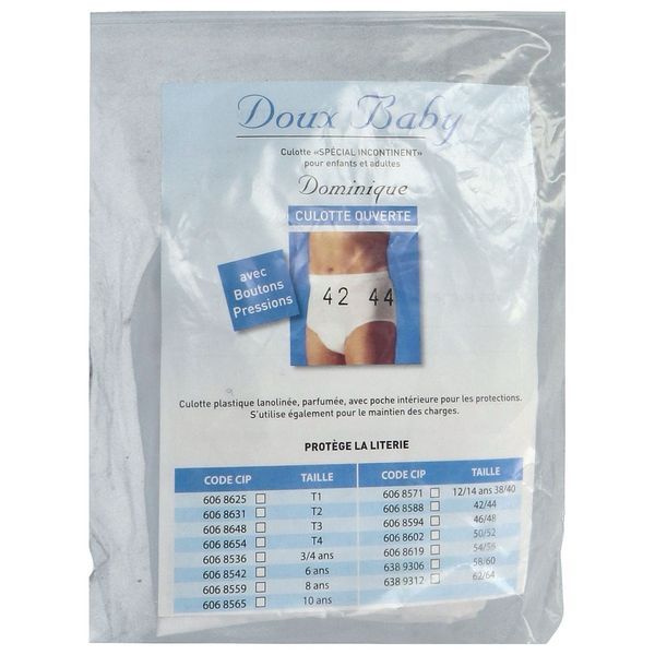 Dominique Doux Baby Culotte Ouvrante 46/48 1