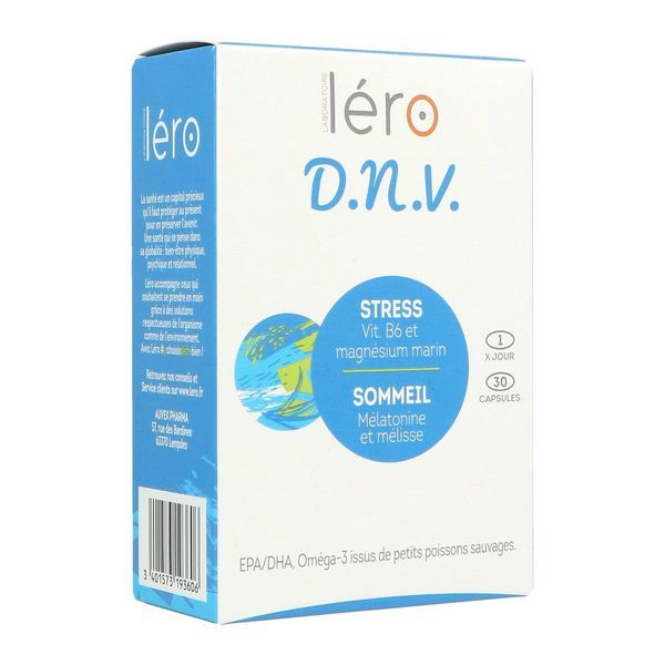 Léro DNV Stress et Sommeil 30 Capsules