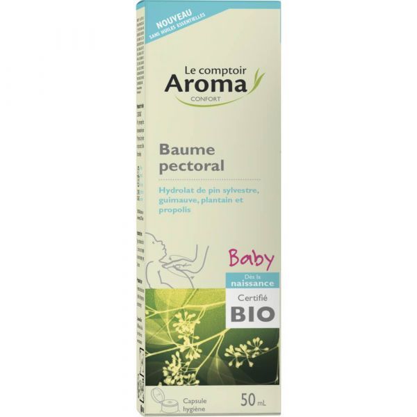 Le Comptoir Aroma Baume Pectoral Bébé - 50 ml