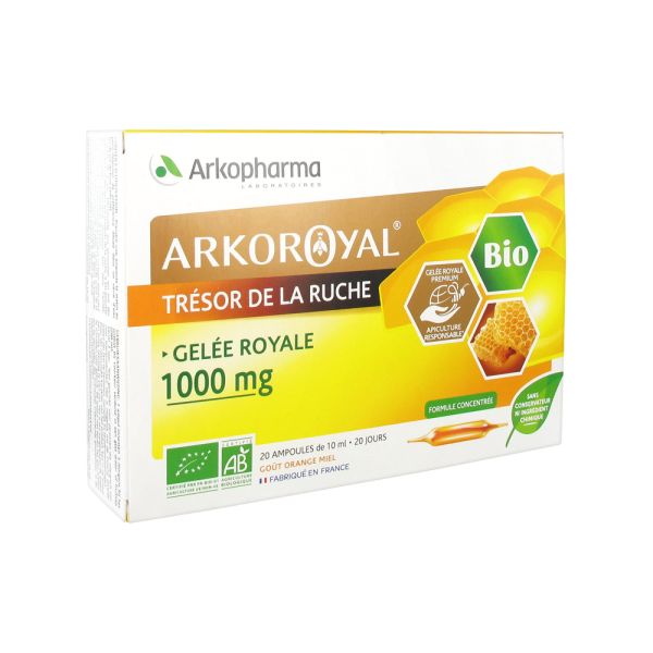 Arkopharma Arkoroyal 1000Mg Bio Liquide Amp 10 Ml 20
