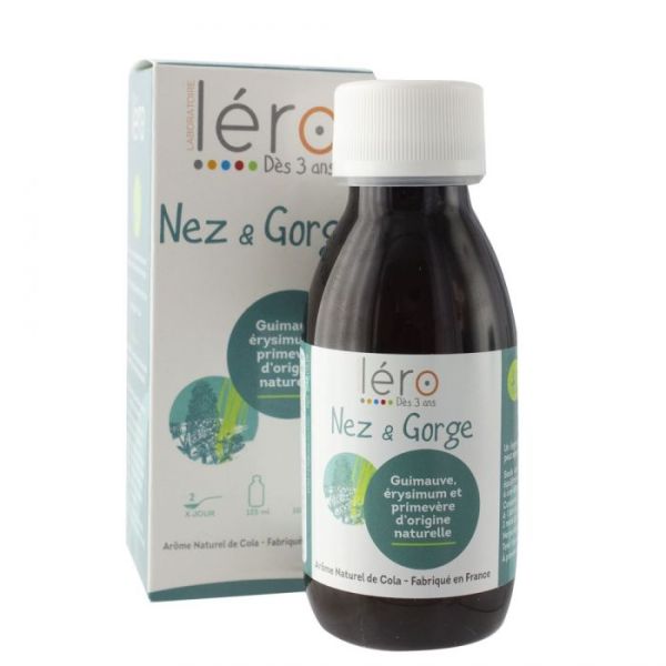 Sirop Nez Gorge 125Ml Gout Cola Lero