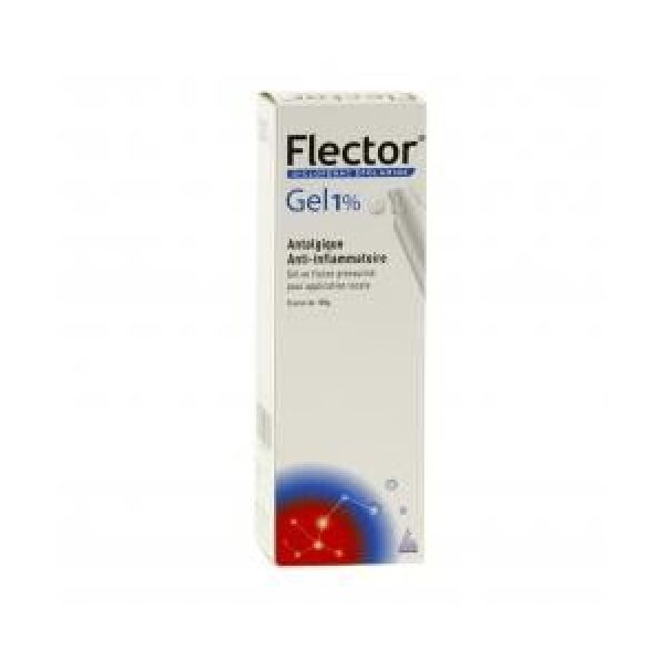 Flector 1 % (Epolamine De Diclofenac) Gel 100 G En Flacon