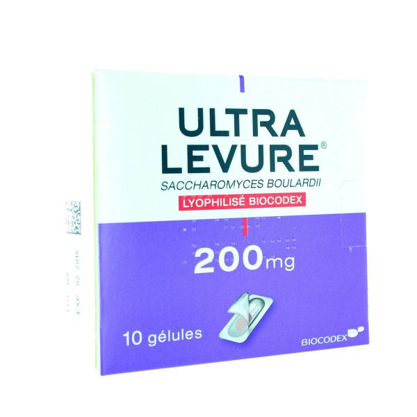 ULTRA LEVURE 200 MG GELULE B/10