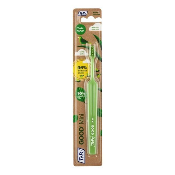 TEPE GOOD MINI Brosse à dent extrasouple, en plastique biosourcé, unité