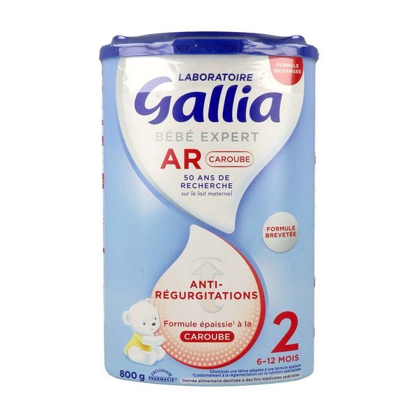 GALLIA BEBE EXPERT AR 2 Denrée alimentaire destinée à des fins médicales spéciales, bt 800 g