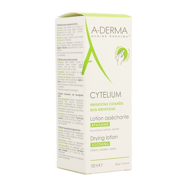 CYTELIUM LOTION ASSECHANTE Lotion apaisante, asséchante à l'avoine Rhéalba bio, fl 100 ml