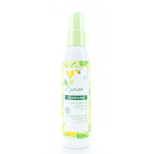 Klorane Junior Spray Demelant Miel Acacia Creme Flacon 150 Ml 1