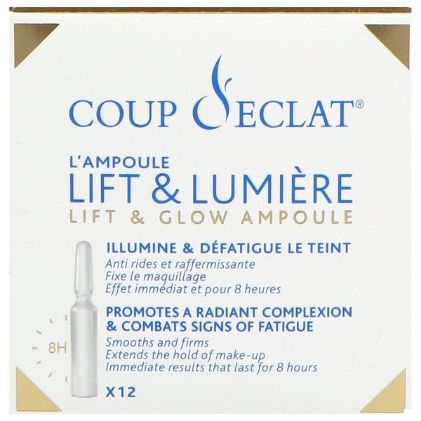 COUP D'ECLAT L'AMPOULE LIFT & LUMIERE Ampoule lift et lumière, bt 12