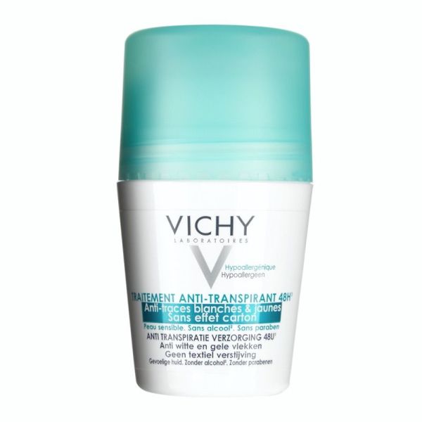 Vichy Traitement Anti-Transpirant 48H Anti-Traces Bille 50 Ml 1