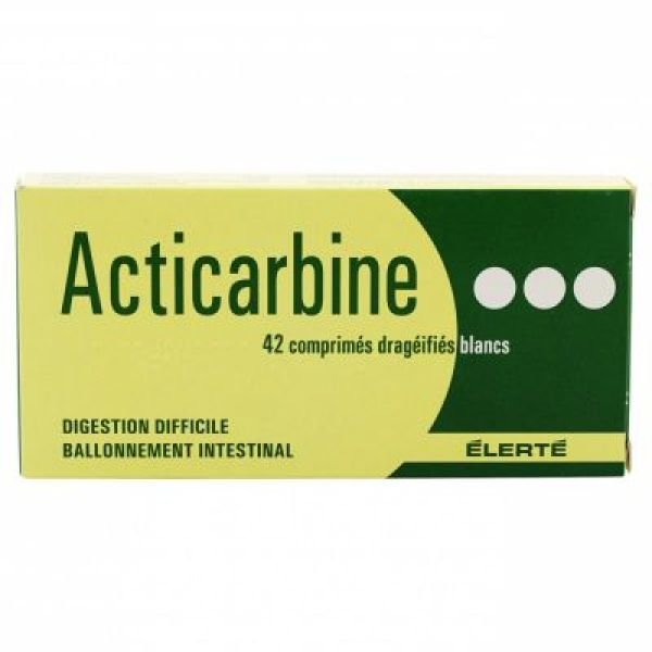 ACTICARBINE COMPRIME ENROBE B/42