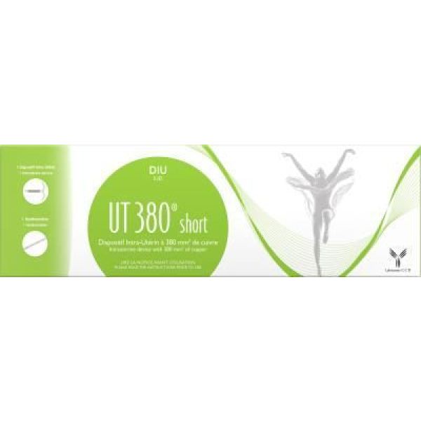 UT 380 SHORT Dispositif intrautérin cuprocontraceptif en forme de T stérile