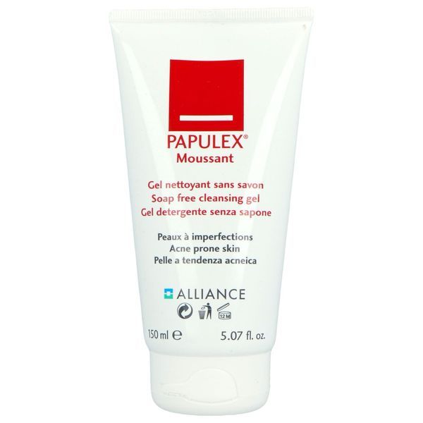 Papulex Moussant Peaux Jeunes A Problemes Gel Tb 150 Ml 1