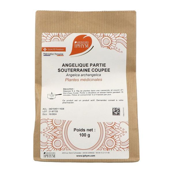 Iphym Angelique Racine Plante Coupee 100 G 1