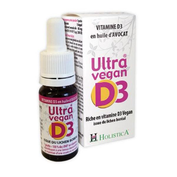 Ultra'Vegan D3 De Lichen Et Avocat Huile Fl C-Gtt 10 Ml 1