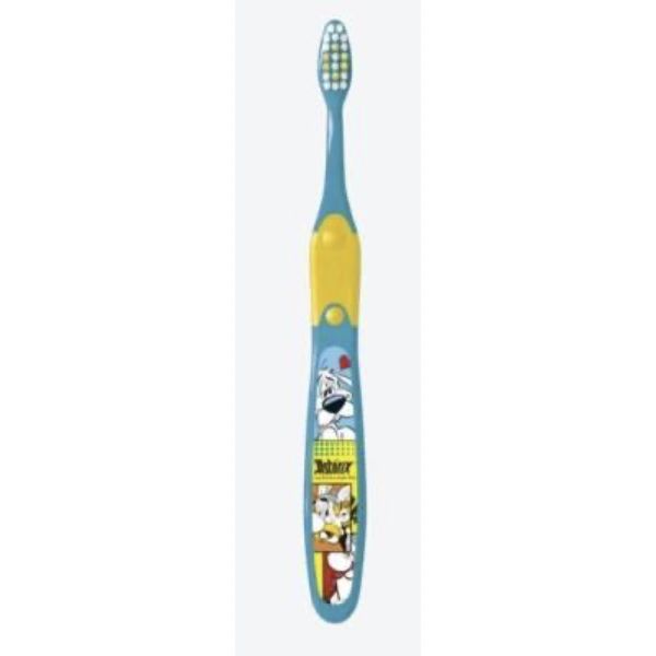 ELGYDIUM KIDS ASTERIX BROSSE A DENTS Brosse à dents, 3 rangs, 2 à 6 ans, unité