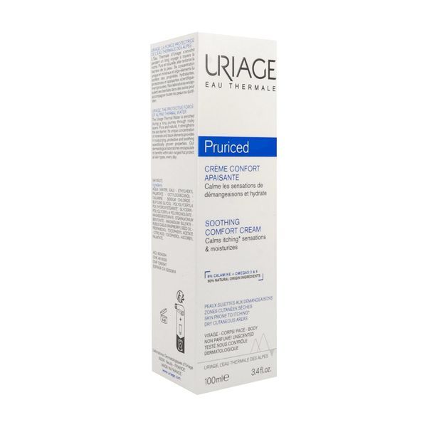 URIAGE PRURICED CREME CONFORT APAISANTE GEL TUBE 100 ML 1
