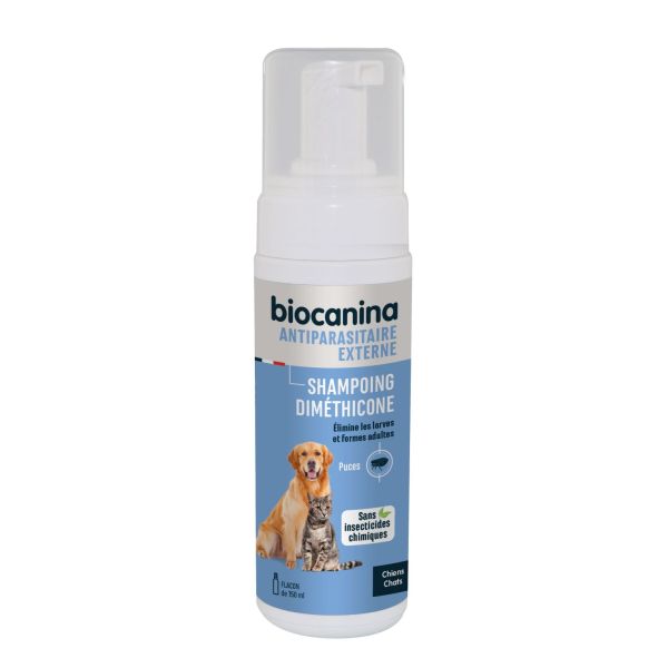 Biocanina Shampooing Mousse Sans Rincage Flacon 150 Ml 1