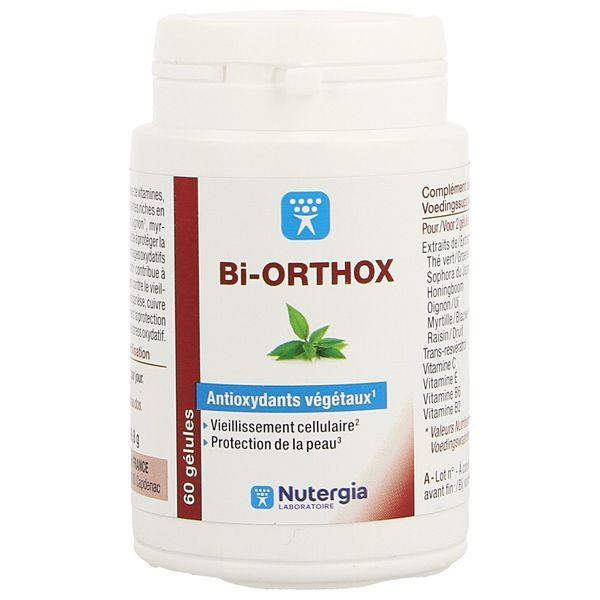 Nutergia - Bi-orthox - 60 gélules
