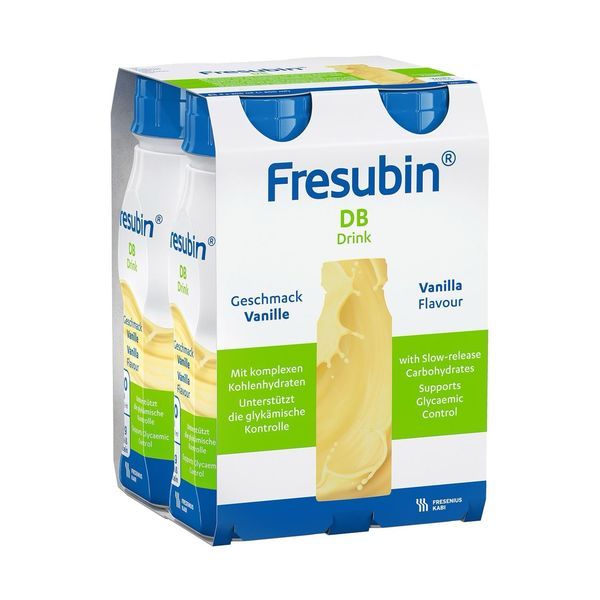 Fresubin Db Drink Arome Vanille Sol Buv Bouteille 200 Ml Pack 4