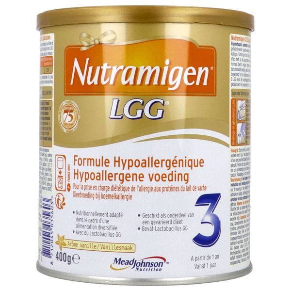NUTRAMIGEN 3 LGG Denrée alimentaire destinée à des fins médicales spéciales, bt 400 g