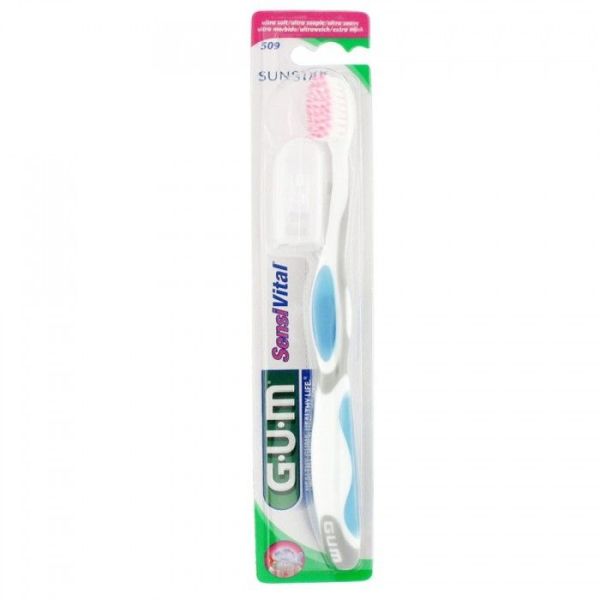 Gum brosse a dents 509 sunstar sensivital ultra souple