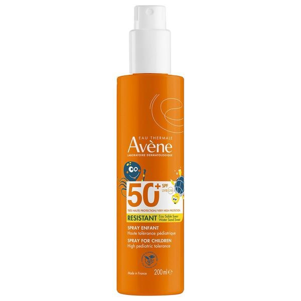 AVENE RESISTANT SPRAY ENFANT SPF 50+ Spray solaire très haute protection, SPF 50+, spray 200 ml