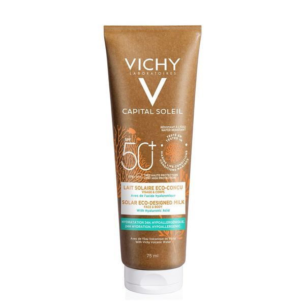 Vichy Capital Soleil Lait Solaire Eco-Conçu SPF50+ 75 ml