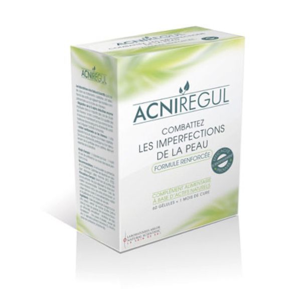 ACNIREGUL CAPSULE FORMULE RENFORCEE Capsule, complément alimentaire à base d'extraits de plantes, vitamines et zinc, bt 60