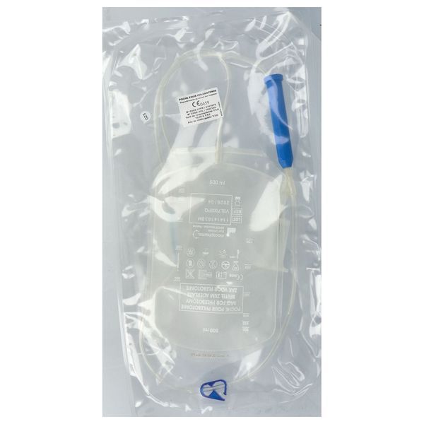 Macopharma Poche Pour Phlebotomie Avec Aig Ref:Vsl7000Pq Recueil Sang 600 Ml 1