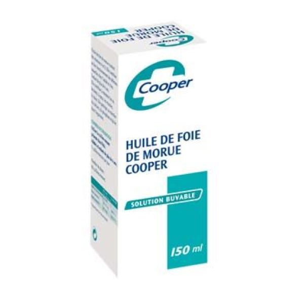 Cooper Huile De Foie De Morue Liquide Flacon 150 Ml 1