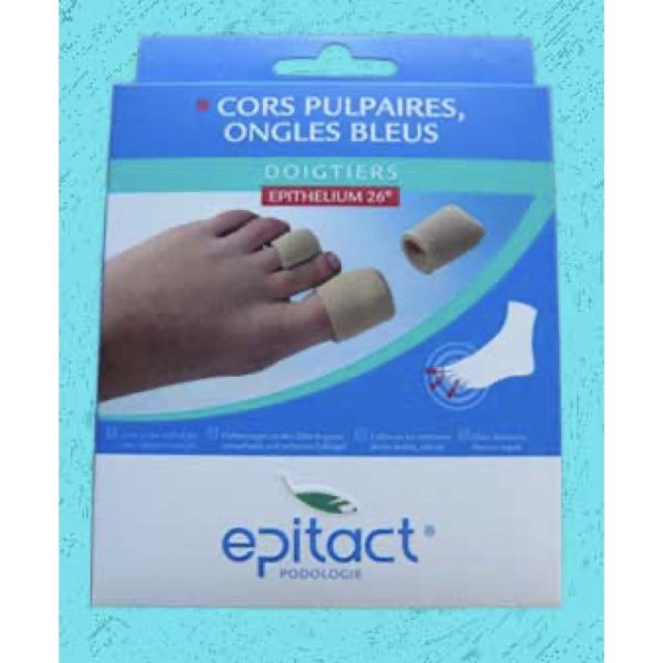 EPITACT DOIGTIER Doigtier, coiffe orteil, en tissu à base d'Epithelium 26, large, 36 mm (ref. 0363), bt 2
