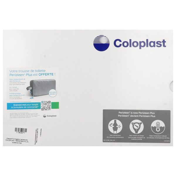 PERISTEEN PLUS IRRIGATION TRANSANALE SYSTEME Système pour irrigation transanale, sonde courte, unité