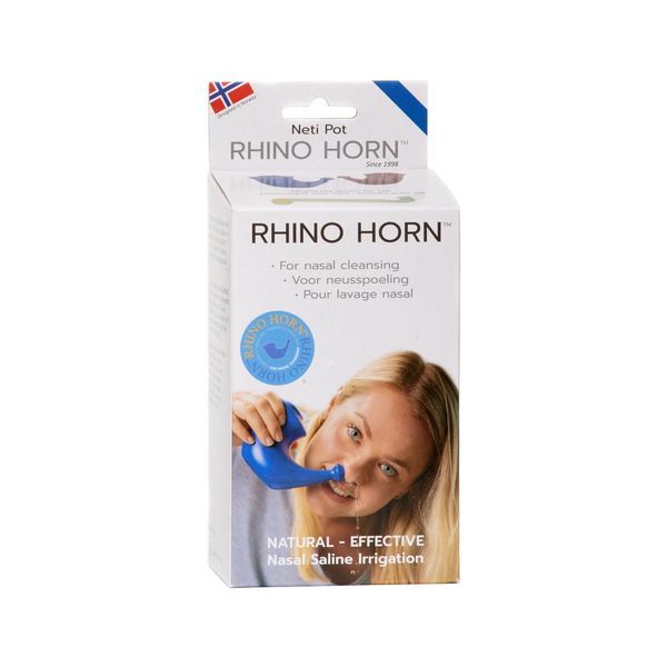 RHINO HORN Appareil pour lavage des fosses nasales, bleu, unité