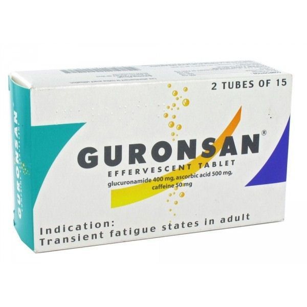 Guronsan 20 effervescent tablets