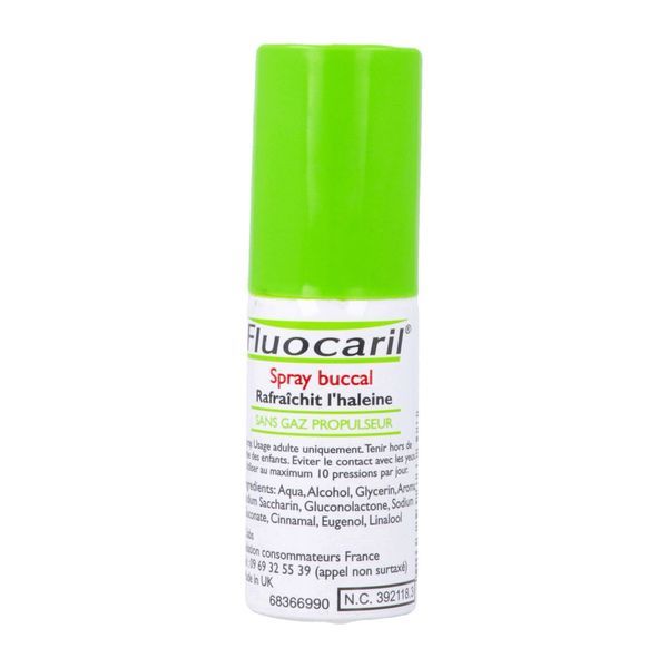 FLUOCARIL SPRAY BUCCAL Spray buccal, spray 15 ml