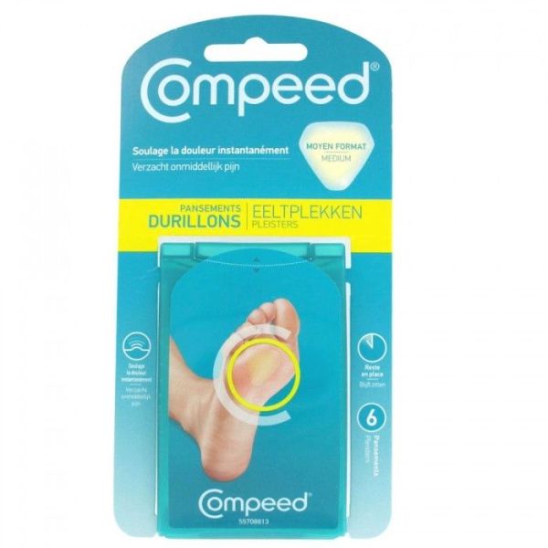 Compeed Hydrocure System Special Durillon Pansement 6