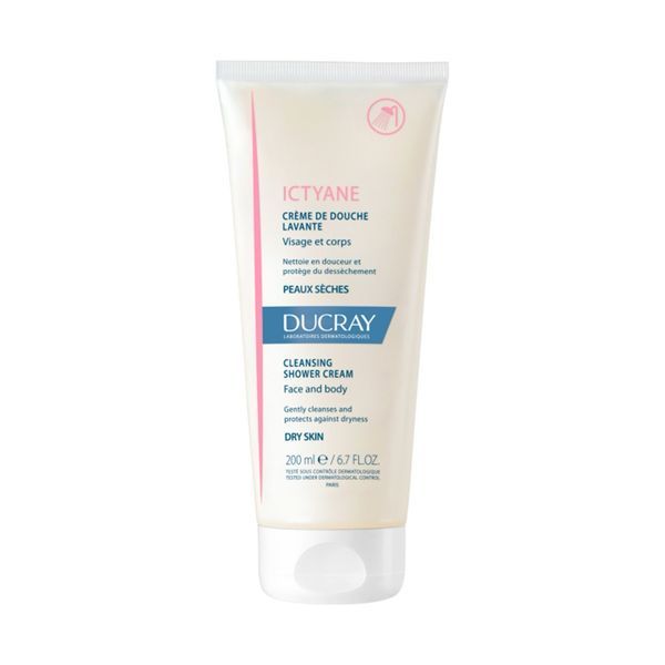 Ducray Ictyane Creme Lavante Anti-Dessechement Liquide Flacon 200 Ml 1