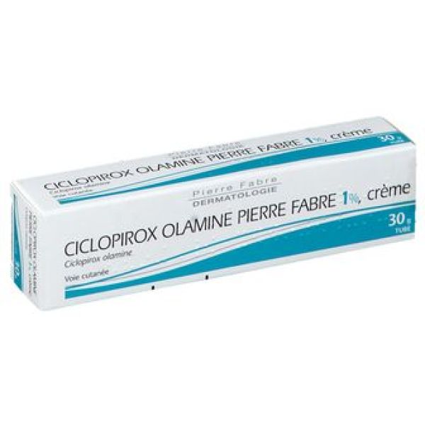 Ciclopirox Olamine Pierre Fabre 1% Creme 30 G En Tube