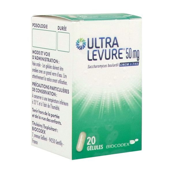 ULTRA-LEVURE 50 MG GELULE B/20