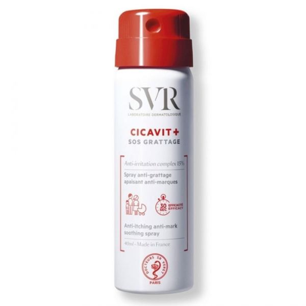 Svr Cicavit Sos Grattage Spray Apaisant 40Ml