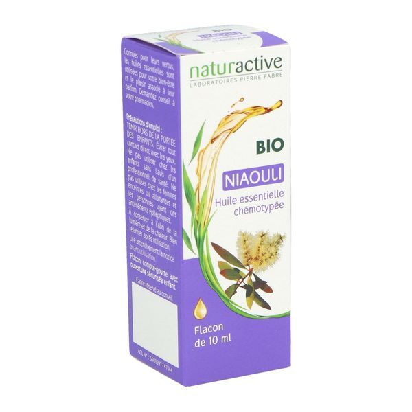 NATURACTIVE BIO HUILE ESSENTIELLE Huile essentielle de niaouli, fl 10 ml