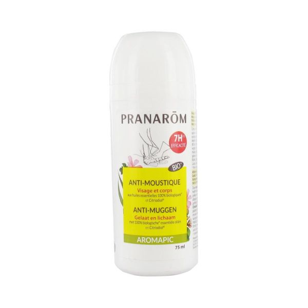 Pranarom Aromapic, Roller anti-moustique lait corporel - 75 ml